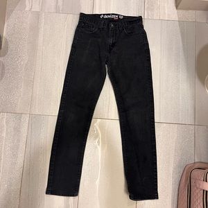 Denizen Levi black skinny jeans